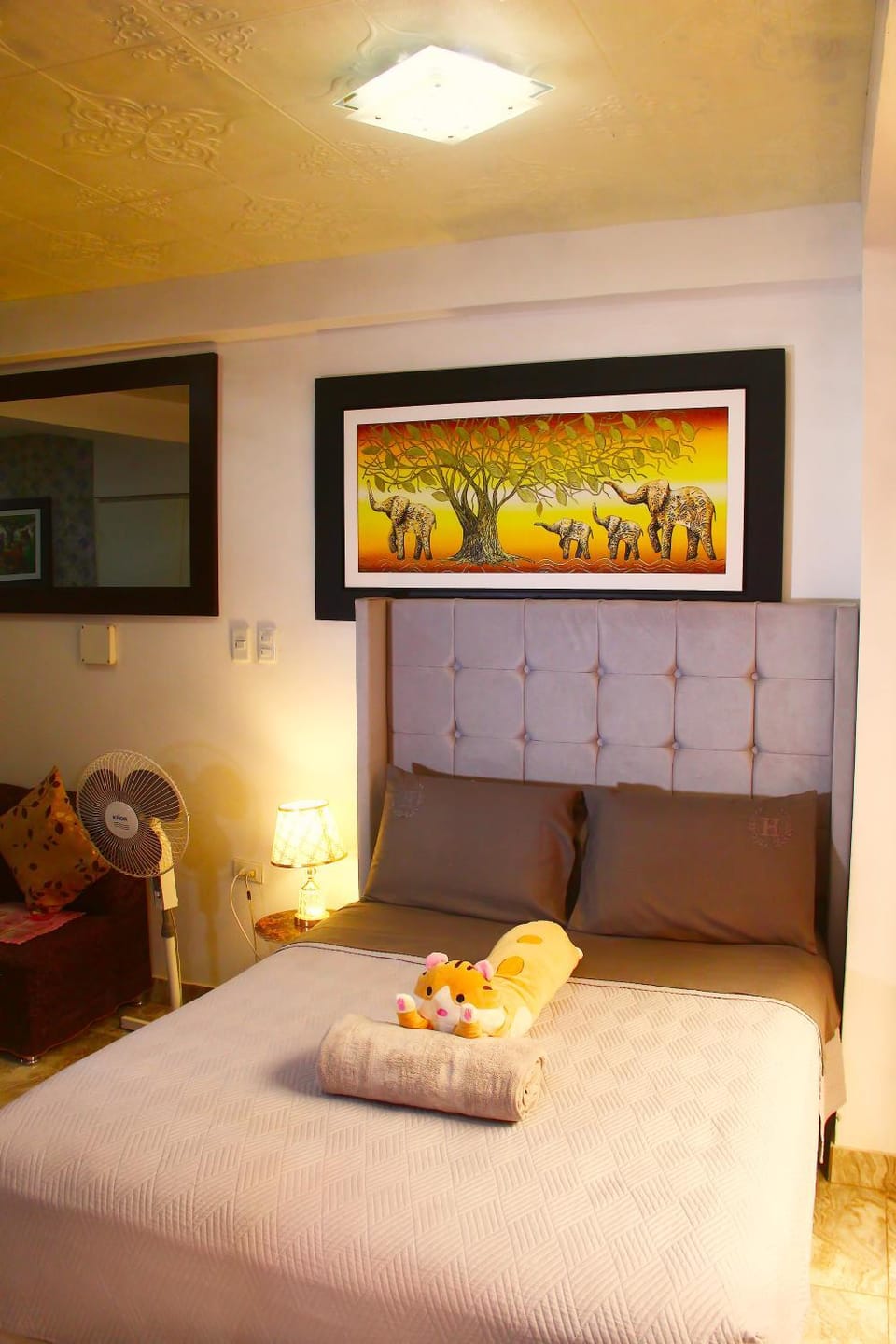 Bed, Bedroom