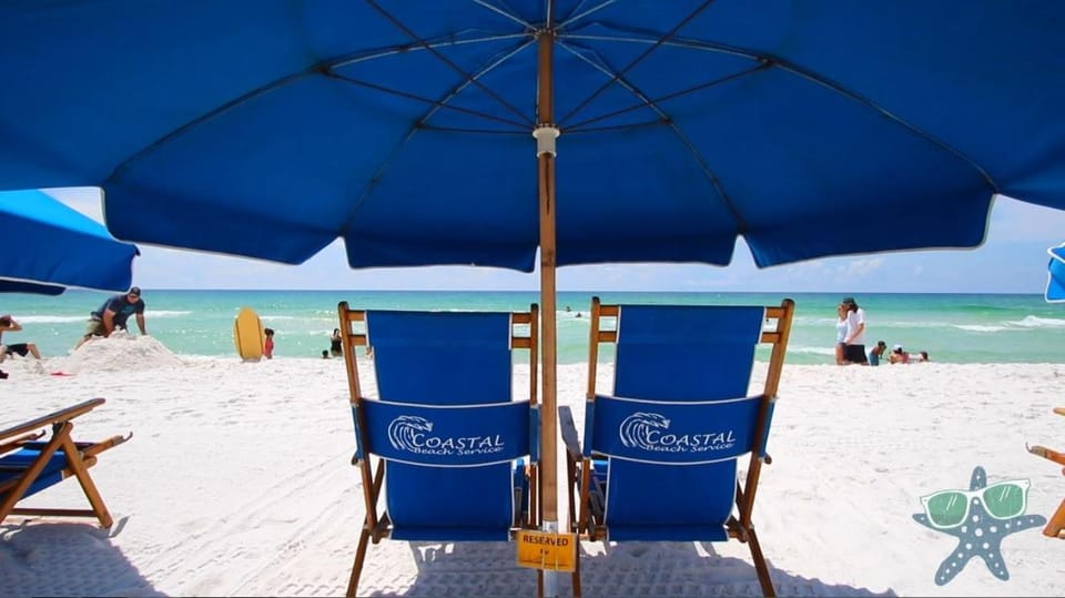 Destin West Gulfside 314 - Amazing Beach Views - Free Beach Service! House in Okaloosa Island