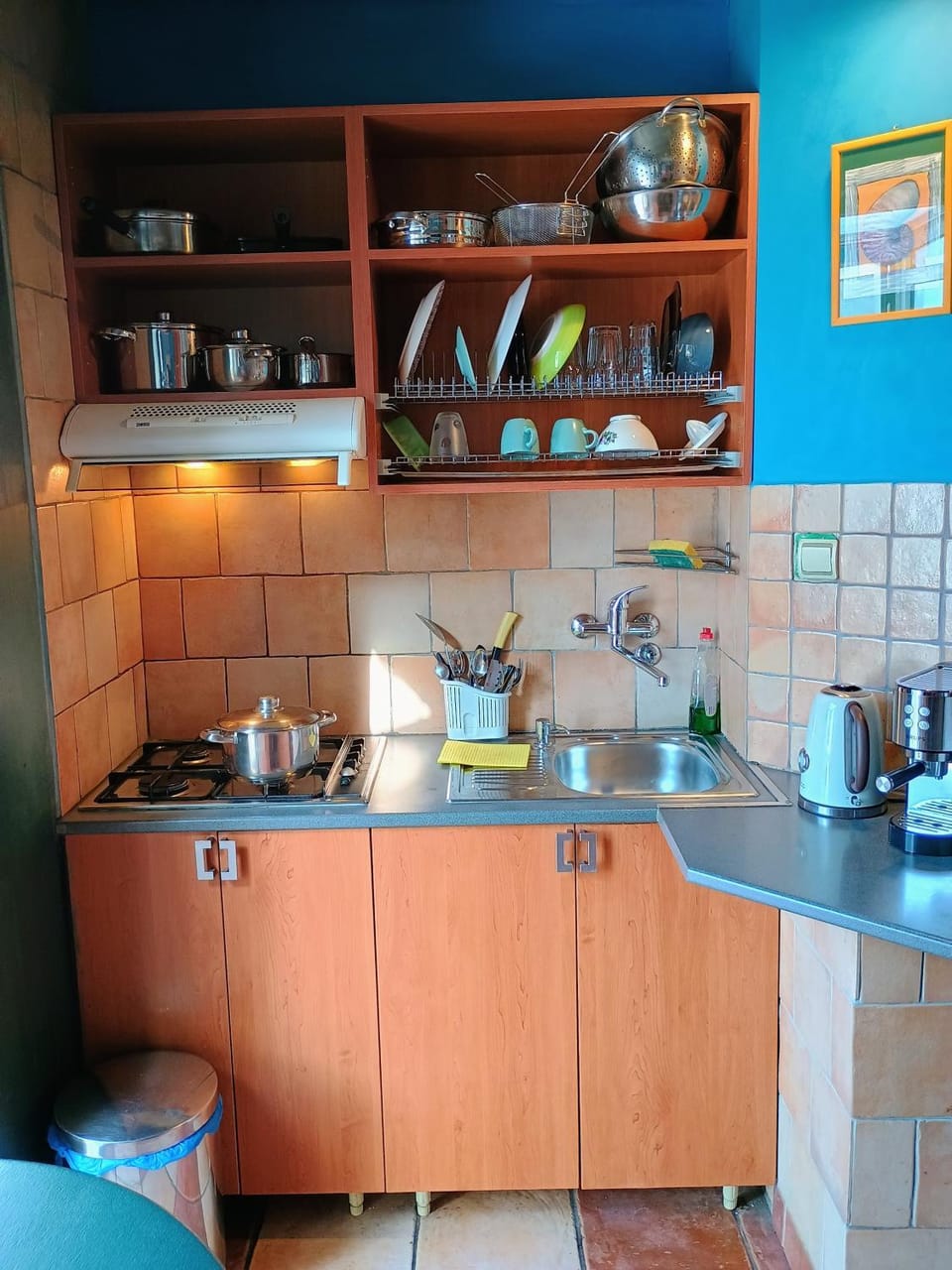 On The Terrace La Vida Joy Mansard Top Kitchen Apartment in Belgrade