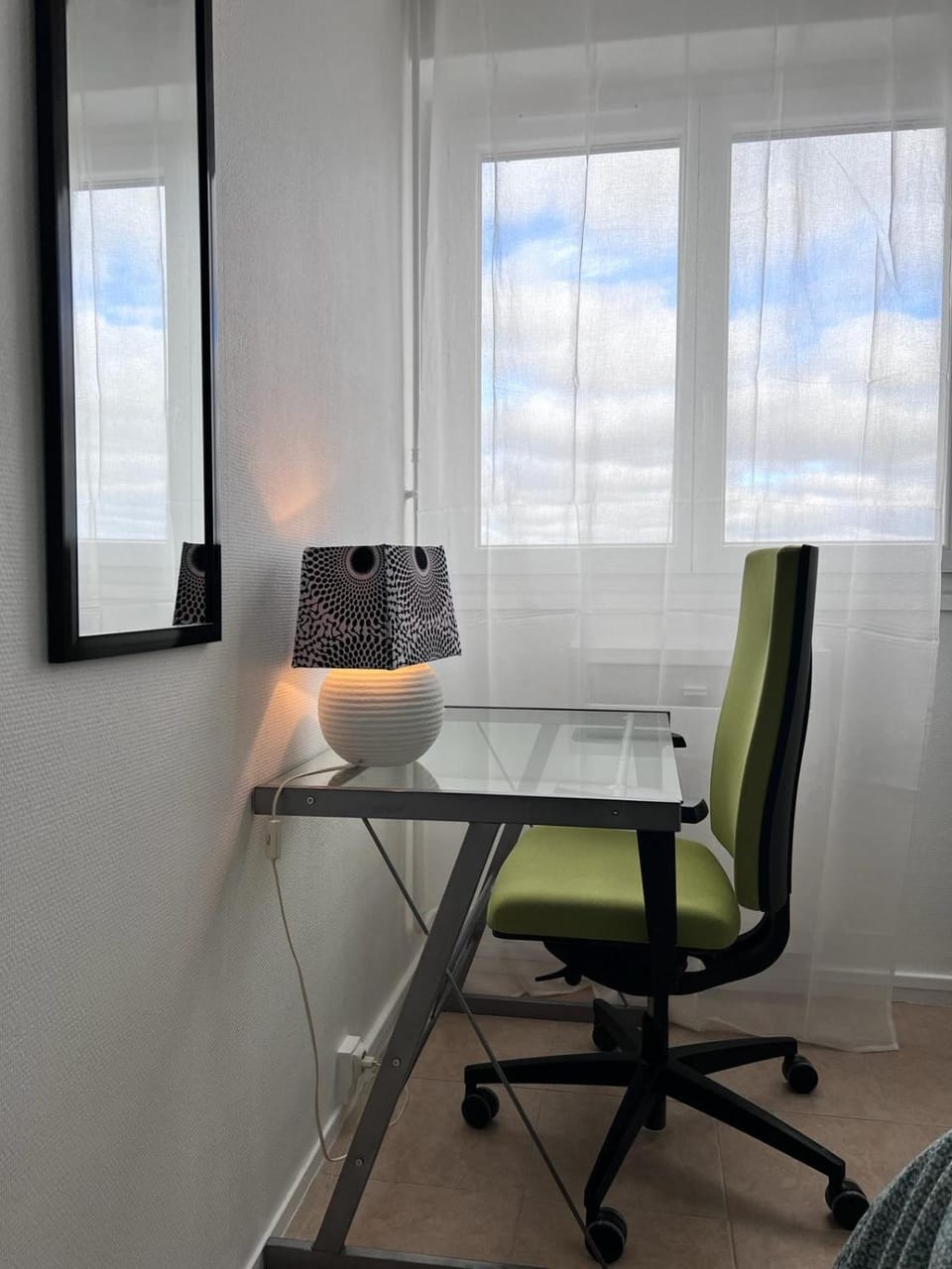 Seating area, Bedroom