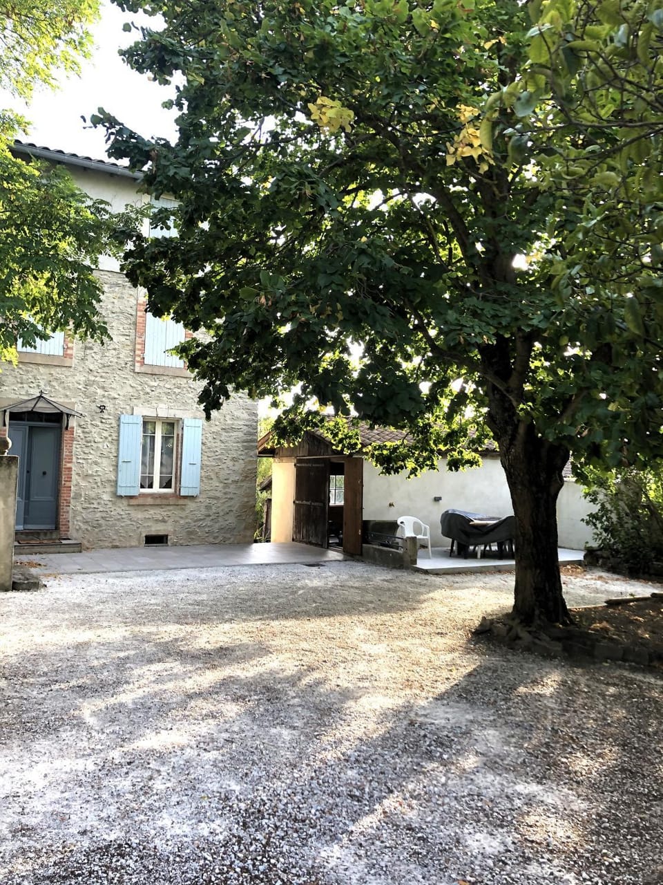 Property building, Garden view