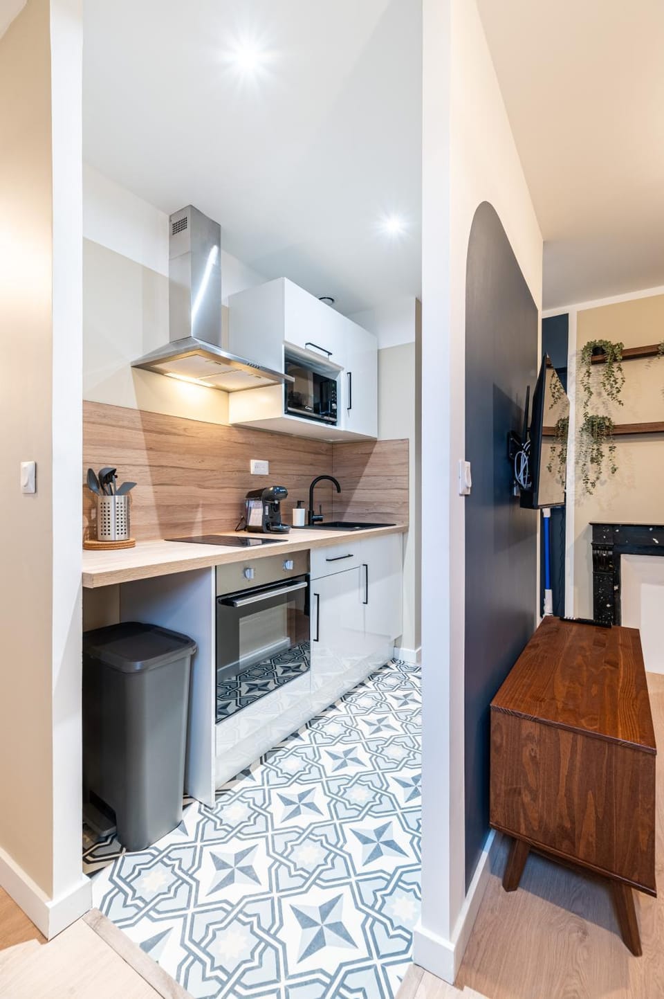 Kitchen or kitchenette, minibar, pet friendly, stove