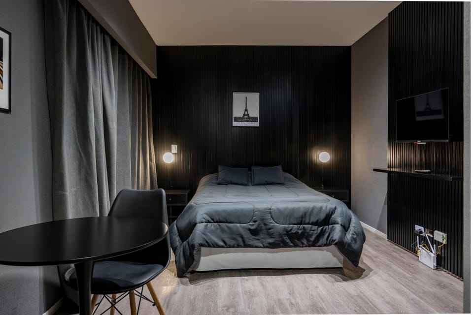 Bed, Photo of the whole room, Bedroom, hair dresser