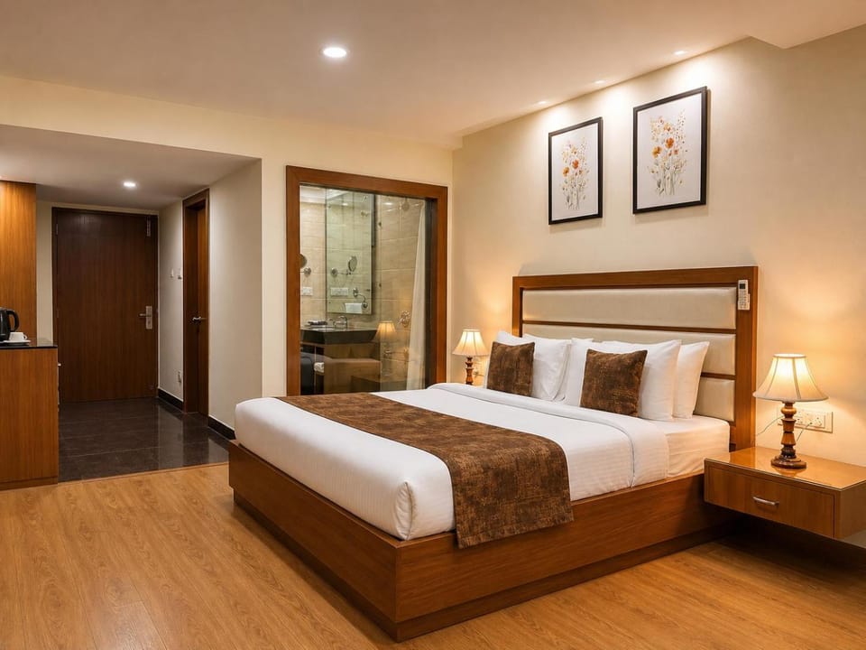 Bed, Photo of the whole room, Bedroom