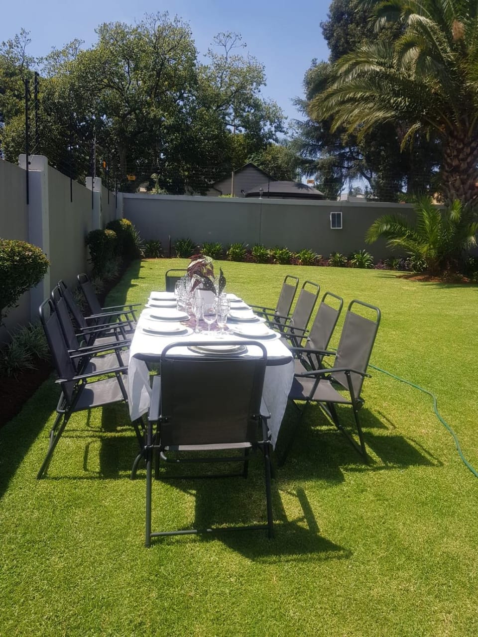 Property building, Garden, Garden view