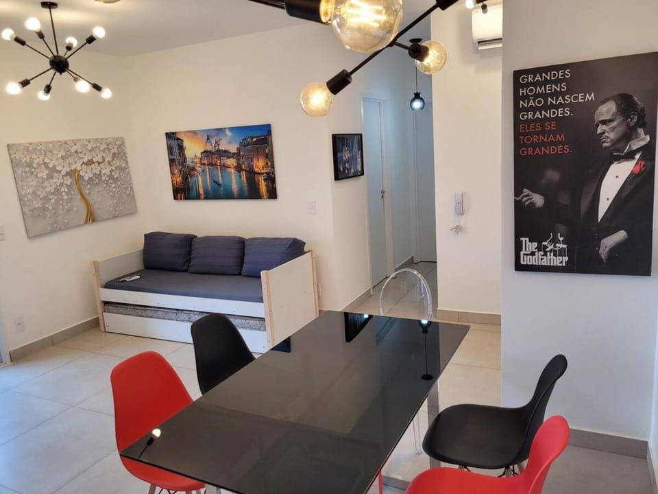 Apogeo Vista linda 2 dormitórios garagem AC Wi-Fi Apartment in Ribeirão Preto