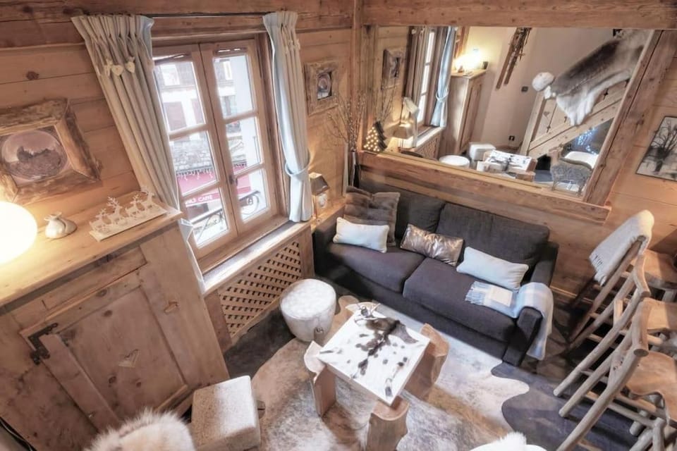 Duplex Chaleureux au Cœur de Megève 2 p Apartment in Megève