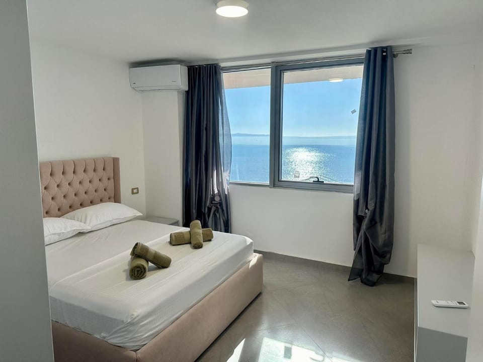 Seafront Blue Duplex Apartment in Tirana County, Albania