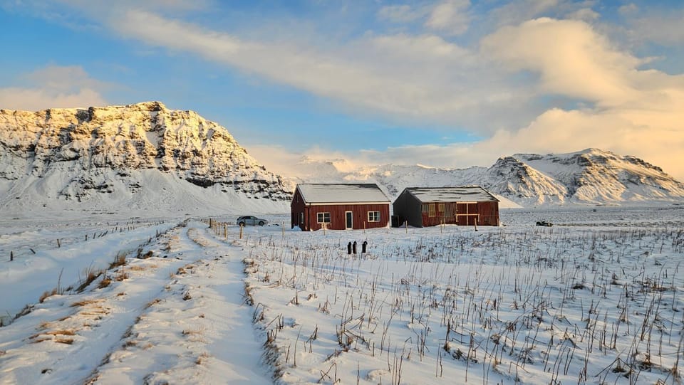 Property building, Winter, Mountain view
