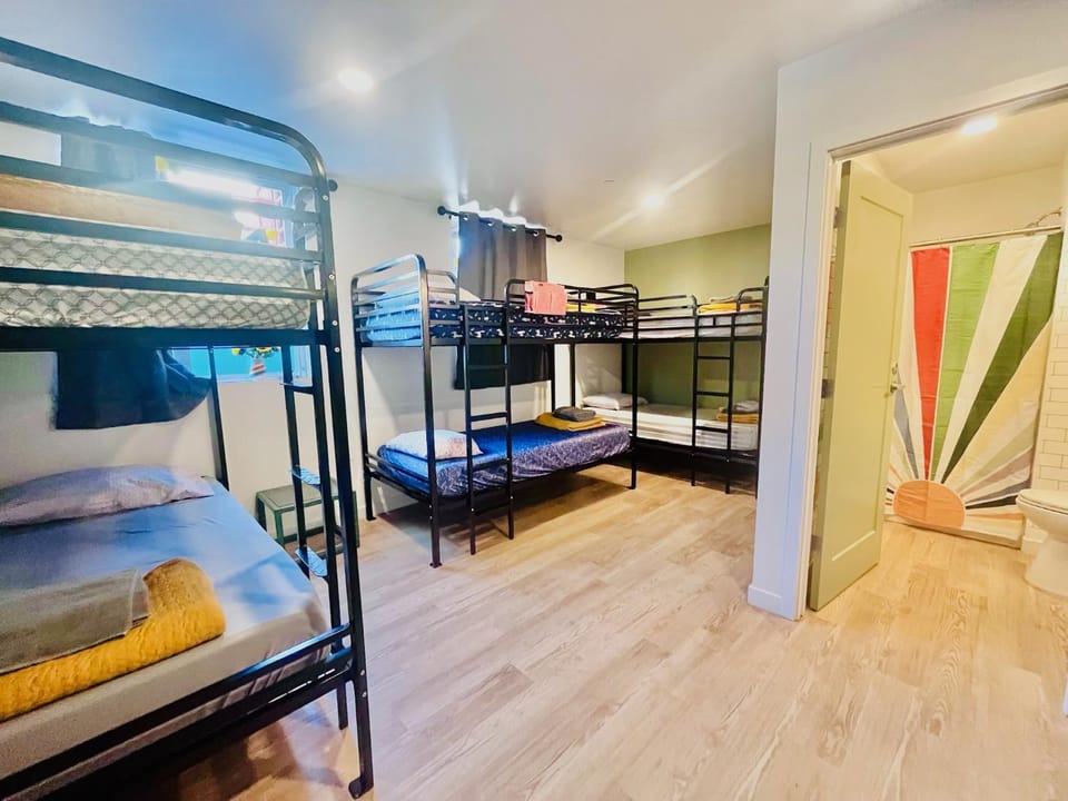 Bed, Photo of the whole room, Bedroom, bunk bed