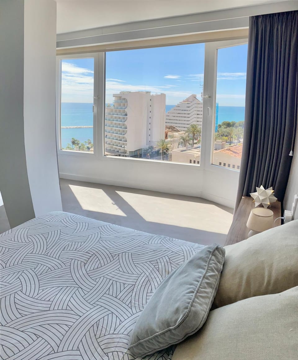 View (from property/room), Bedroom, Sea view