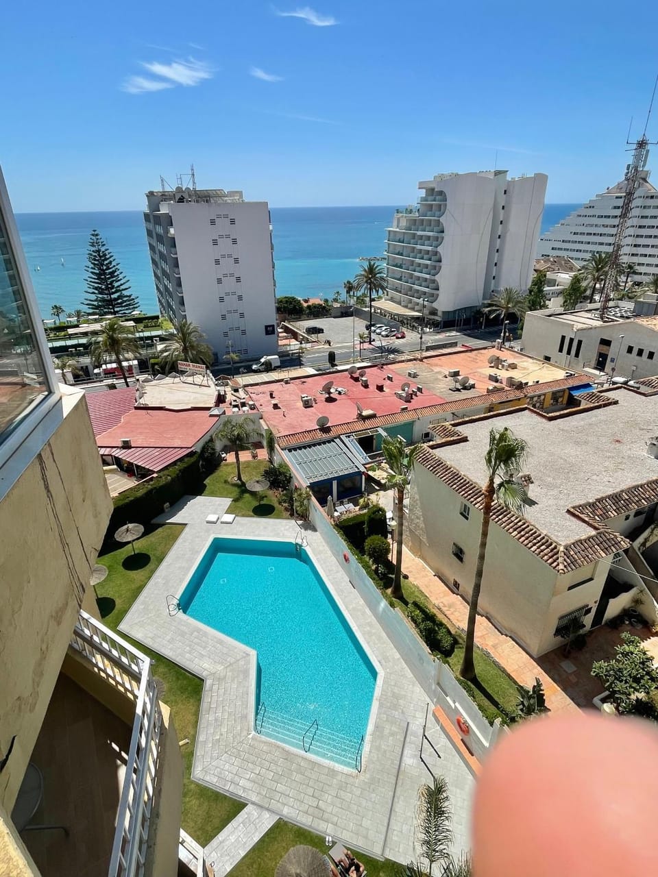 Pool view, Sea view, Swimming pool