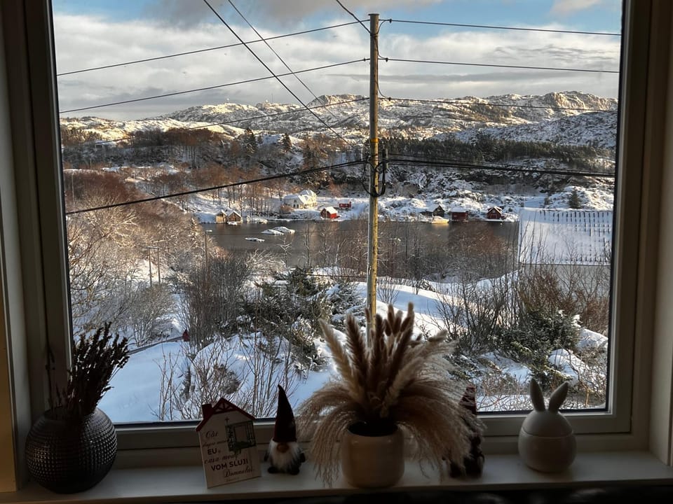 Fjord-View Retreat with Free Parking and Fast Internet Apartment in Vestland