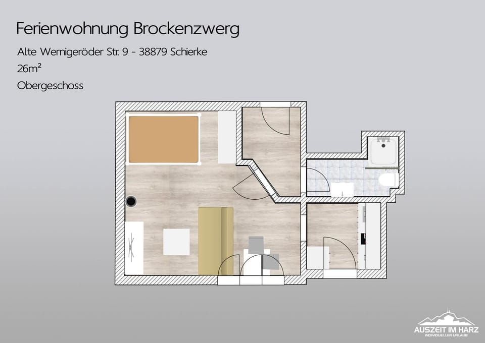 Auszeit-im-Harz Haus 1 Wohnung Brockenzwerg Apartment in Braunlage