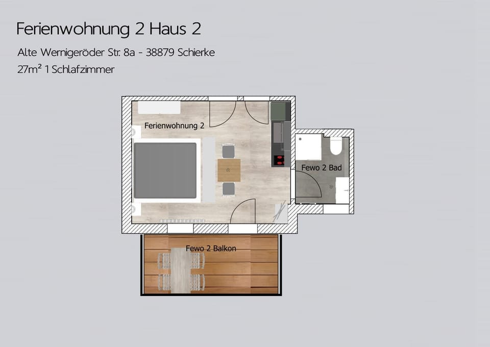 Auszeit-im-Harz Haus 2 Wohnung 2 Apartment in Braunlage