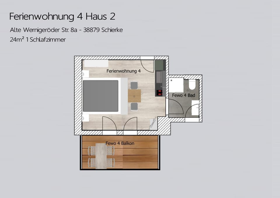 Auszeit-im-Harz Haus 2 Wohnung 4 Apartment in Braunlage
