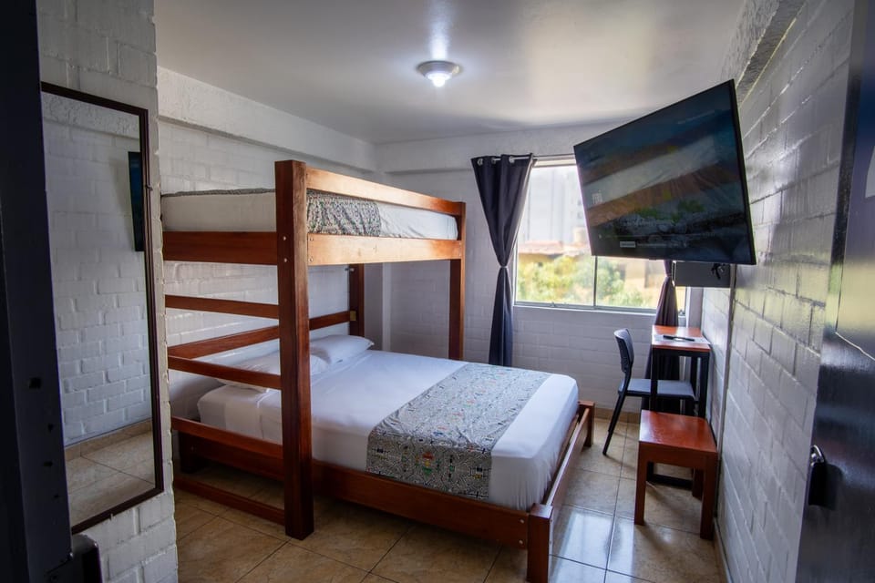 Communal lounge/ TV room, Bed, TV and multimedia, Bedroom, bunk bed