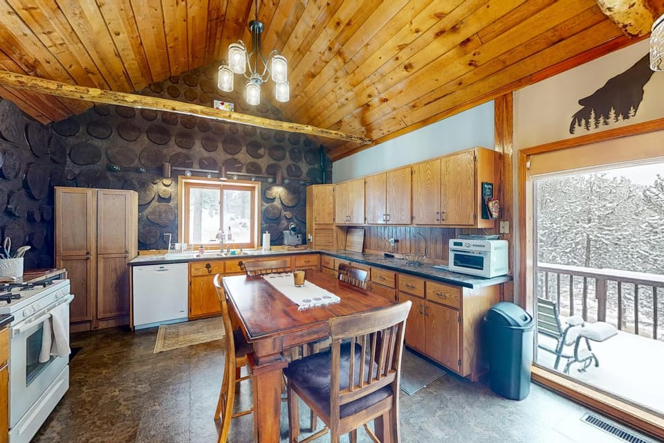 Mountain-Top Haven House in West Custer Township