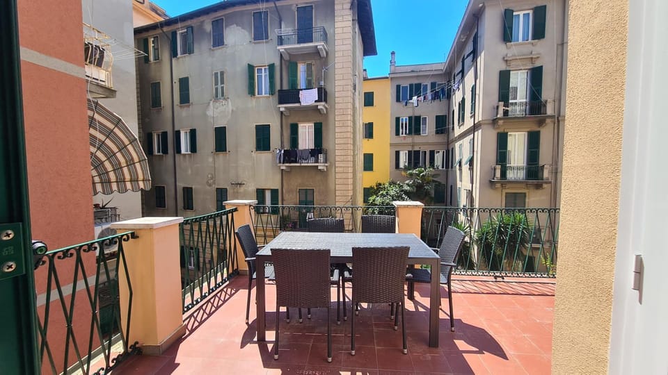 Property building, Day, View (from property/room), Balcony/Terrace, Dining area