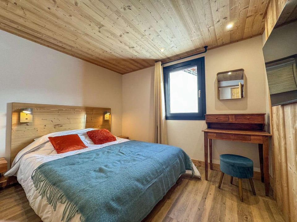 Appartement lumineux Val Thorens - 6 pers, calme, parking - FR-1-637-81 Apartment in Les Allues