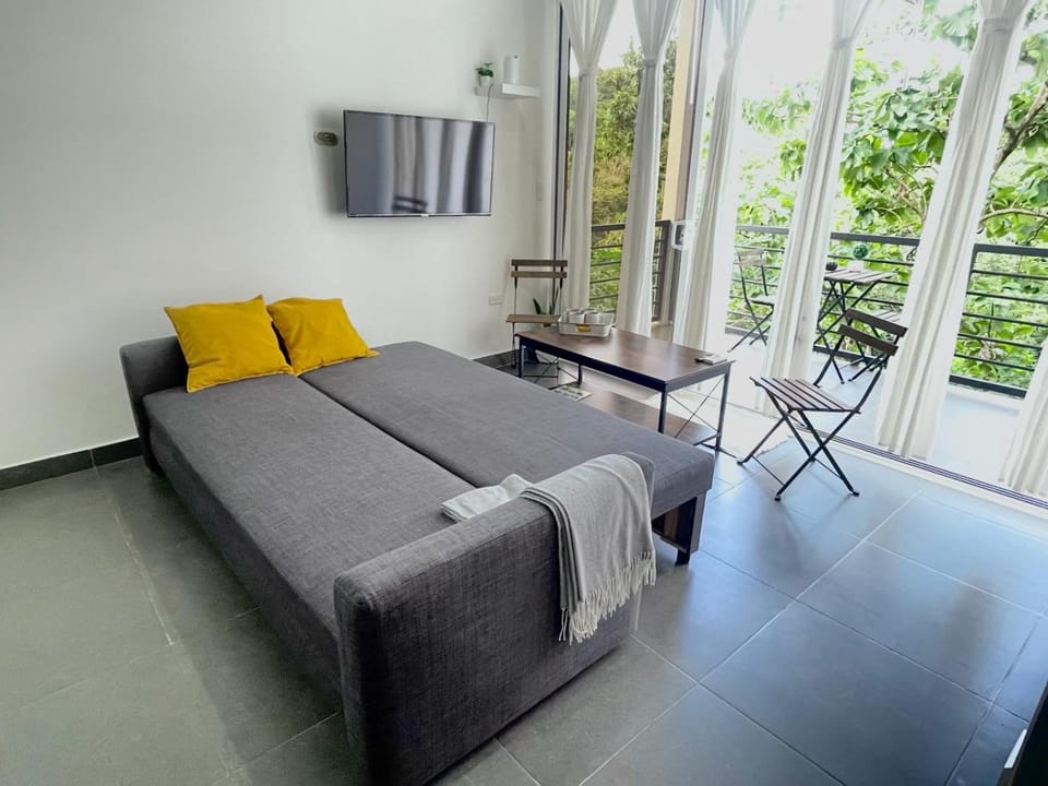 Bed, TV and multimedia, Seating area