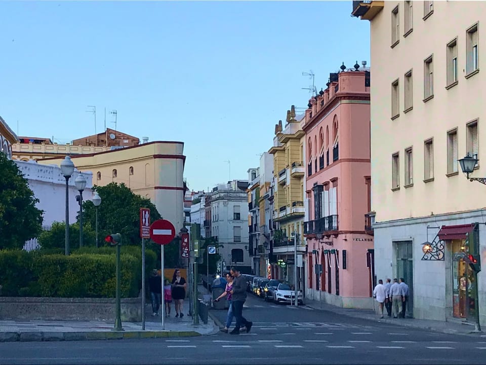 Quiet street view
