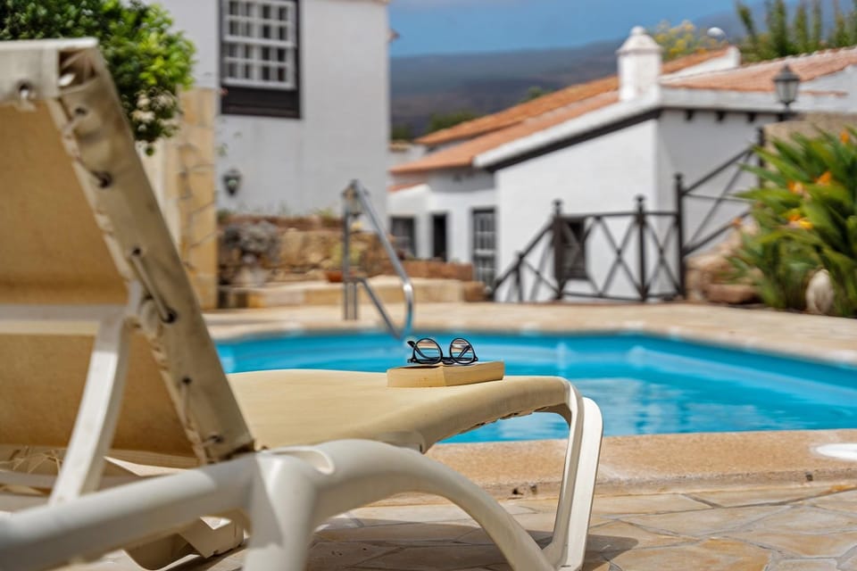 Property building, Living room, Swimming pool