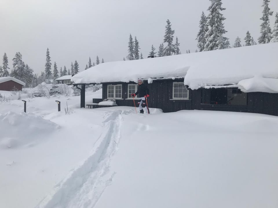 Hytta for 8 personer skiut/inn Chalet in Innlandet