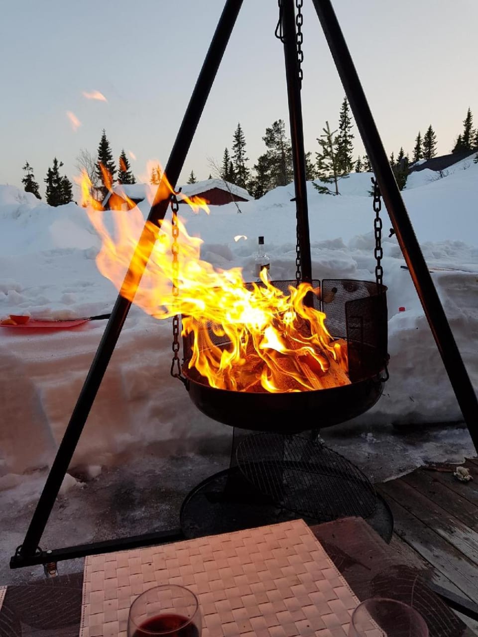 Hytta for 8 personer skiut/inn Chalet in Innlandet