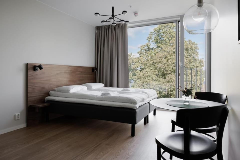 Modern Studios within Ancient Ruins Apartment in Stockholm