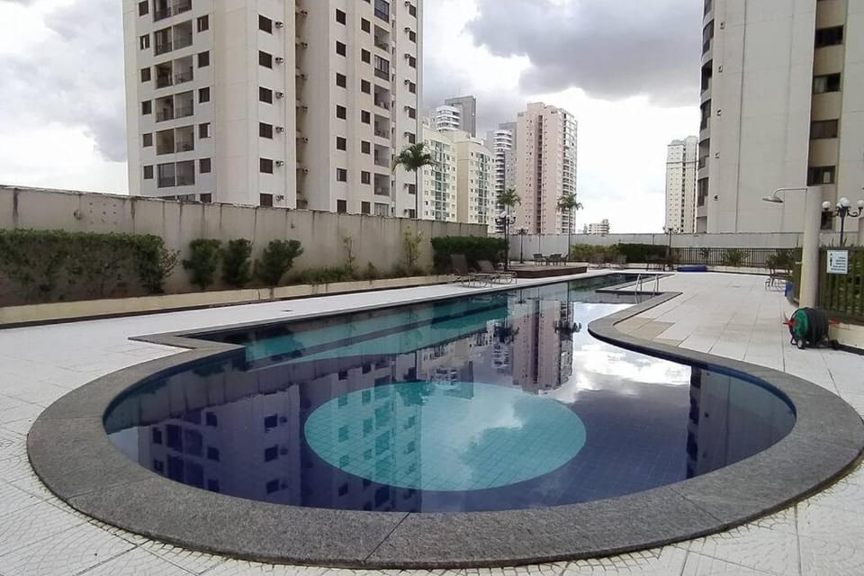Santorini 2Q Bueno! Local excelente! Hosp Premium, OVG, Av 85, Blue Fit, Supermercado Store, Parques Areião e Vaca Brava, Buena Vista e Goiânia Shopping! 1901 Apartment in Goiania