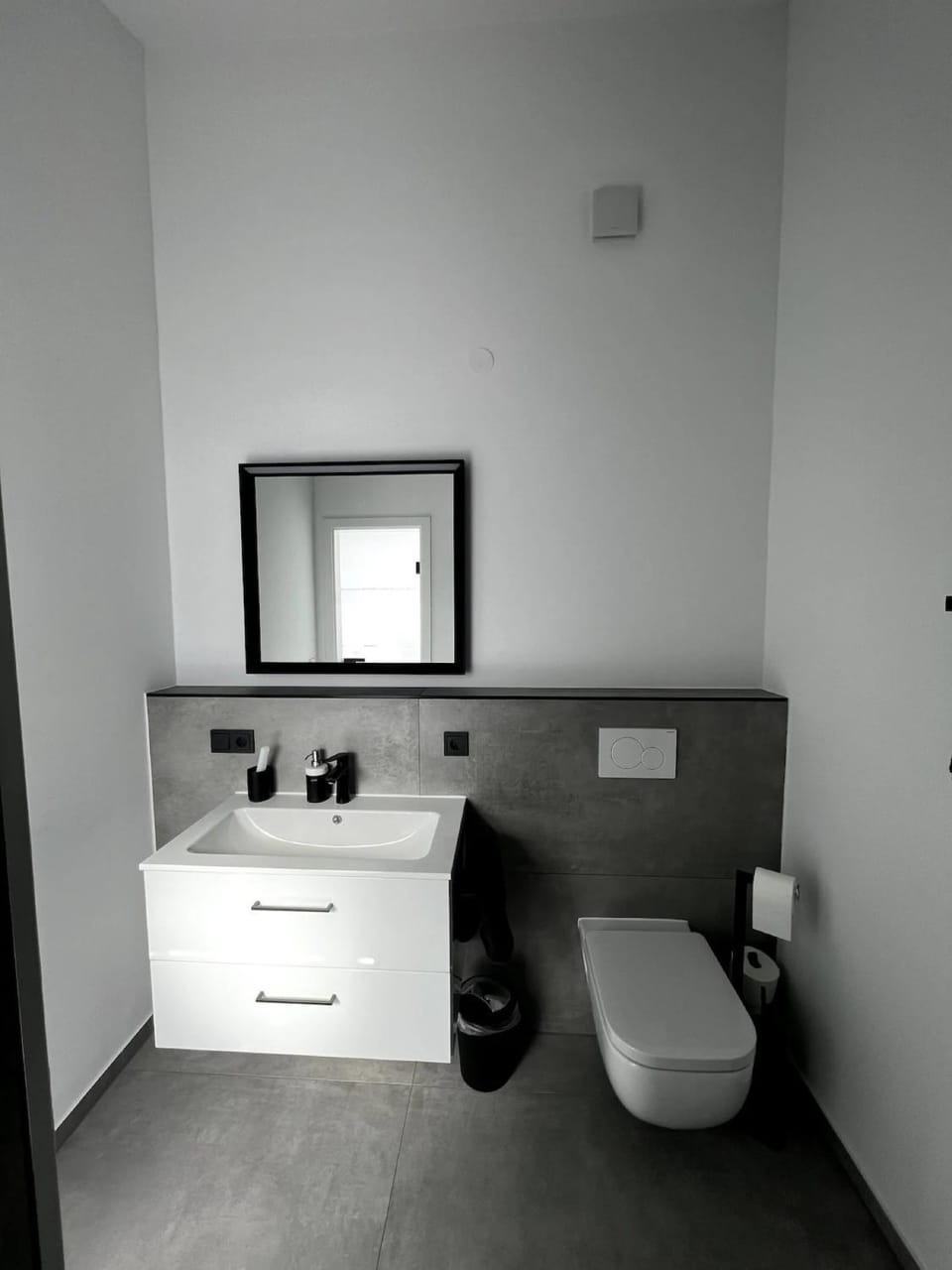 Bathroom, Living room