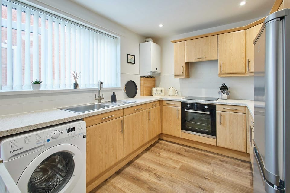 Kitchen or kitchenette, dishwasher, minibar, pet friendly, stove, toaster, washing machine, dryer