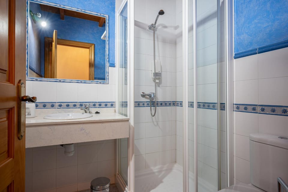 Bathroom, Living room