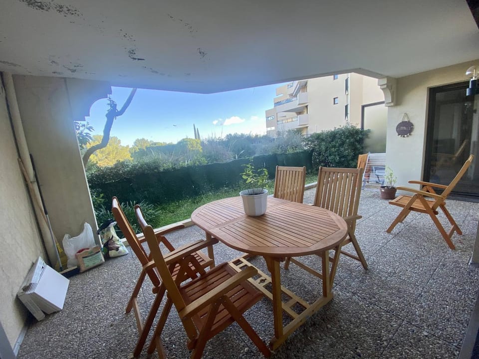 Property building, Patio
