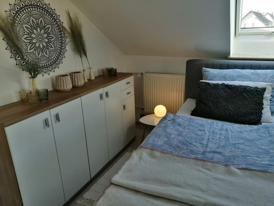 Property building, Living room, Bedroom