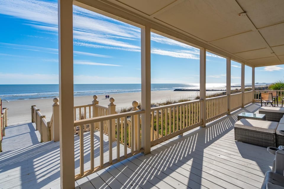 1007 E Arctic - Absolute Best View - Oceanfront Views from All Bedrooms House in Folly Beach