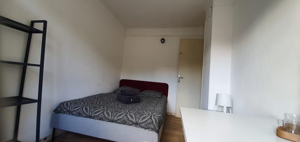 Appartement calme 3 chambres avec lit double Wifi - Parking facile Apartment in Grand Est