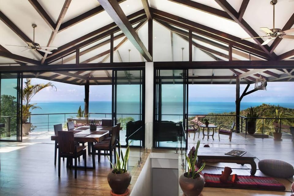 Balcony/Terrace, Dining area, Beach, Sea view