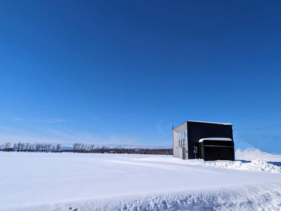 One house Naganuma MAOI Villa in Hokkaido Prefecture