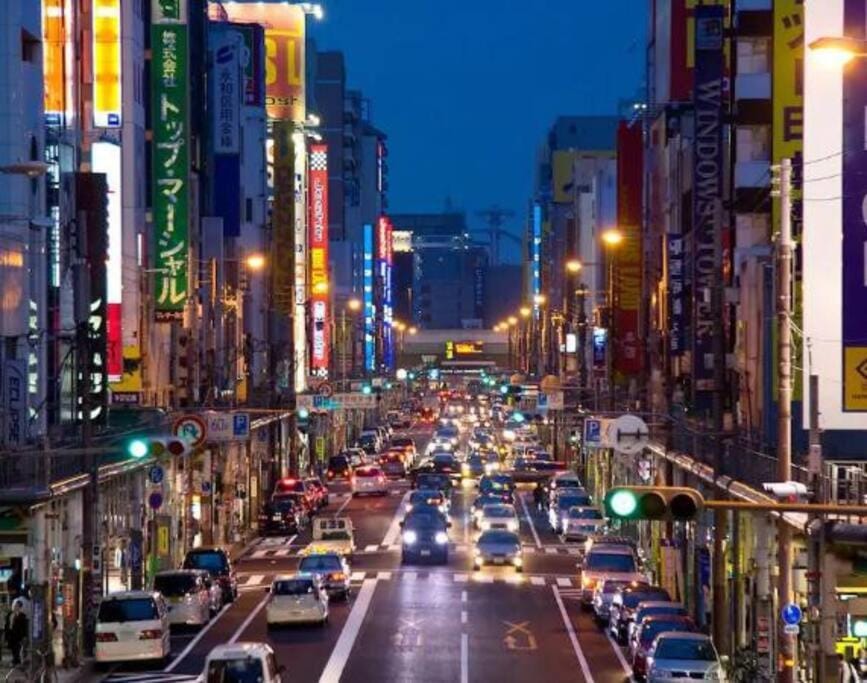 花跡民宿三号情侣房，家庭房，独享空间 ! 4分钟到难波，日本桥，心斋桥！ Apartment in Osaka