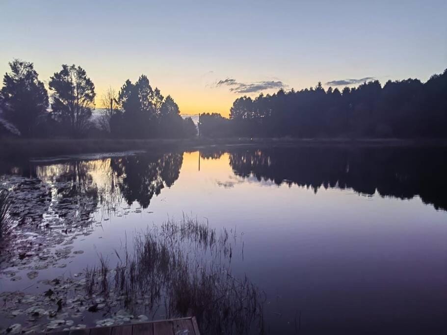 Natural landscape, Lake view, Sunset
