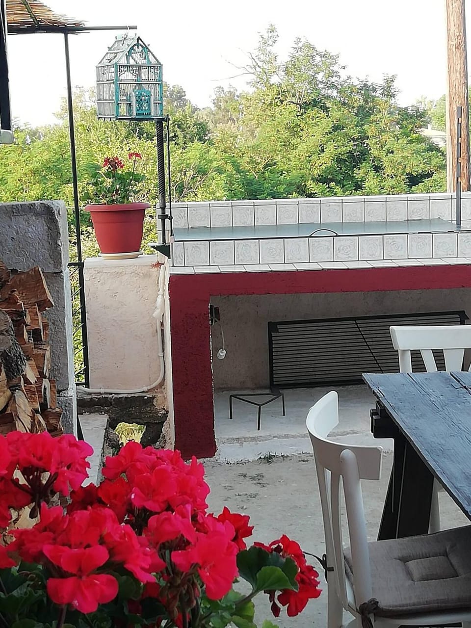 Balcony/Terrace, Garden view
