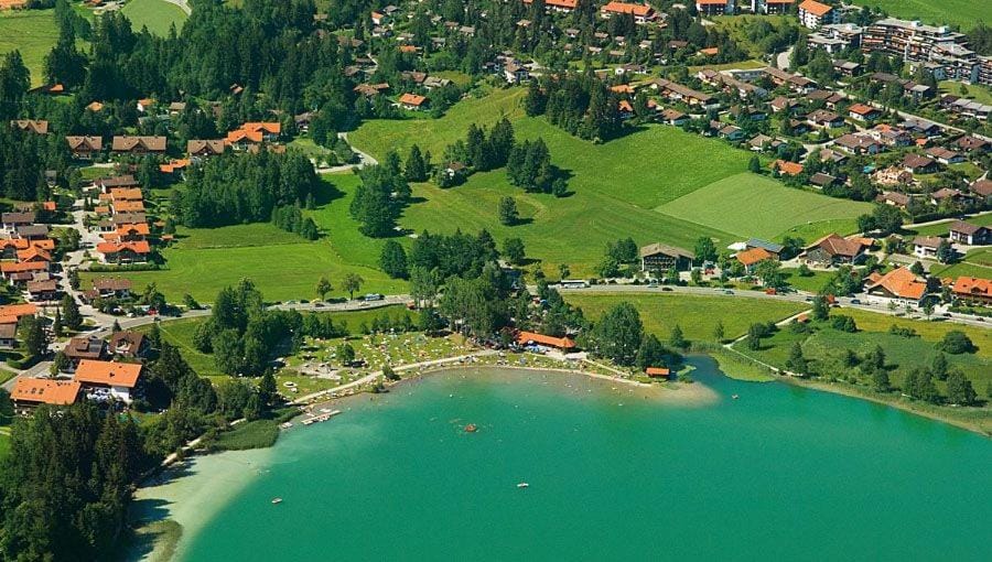 Ferienhäuser im Feriendorf Weissensee im Allgäu E House in Fussen