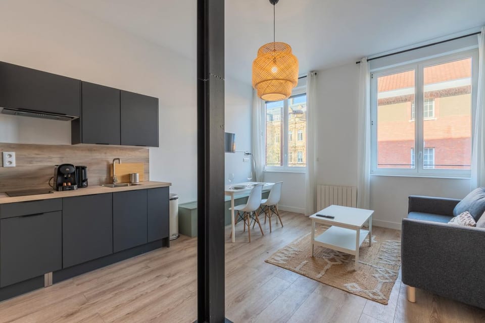 1 bedroom apartment in city center with parking Apartment in Hauts-de-France