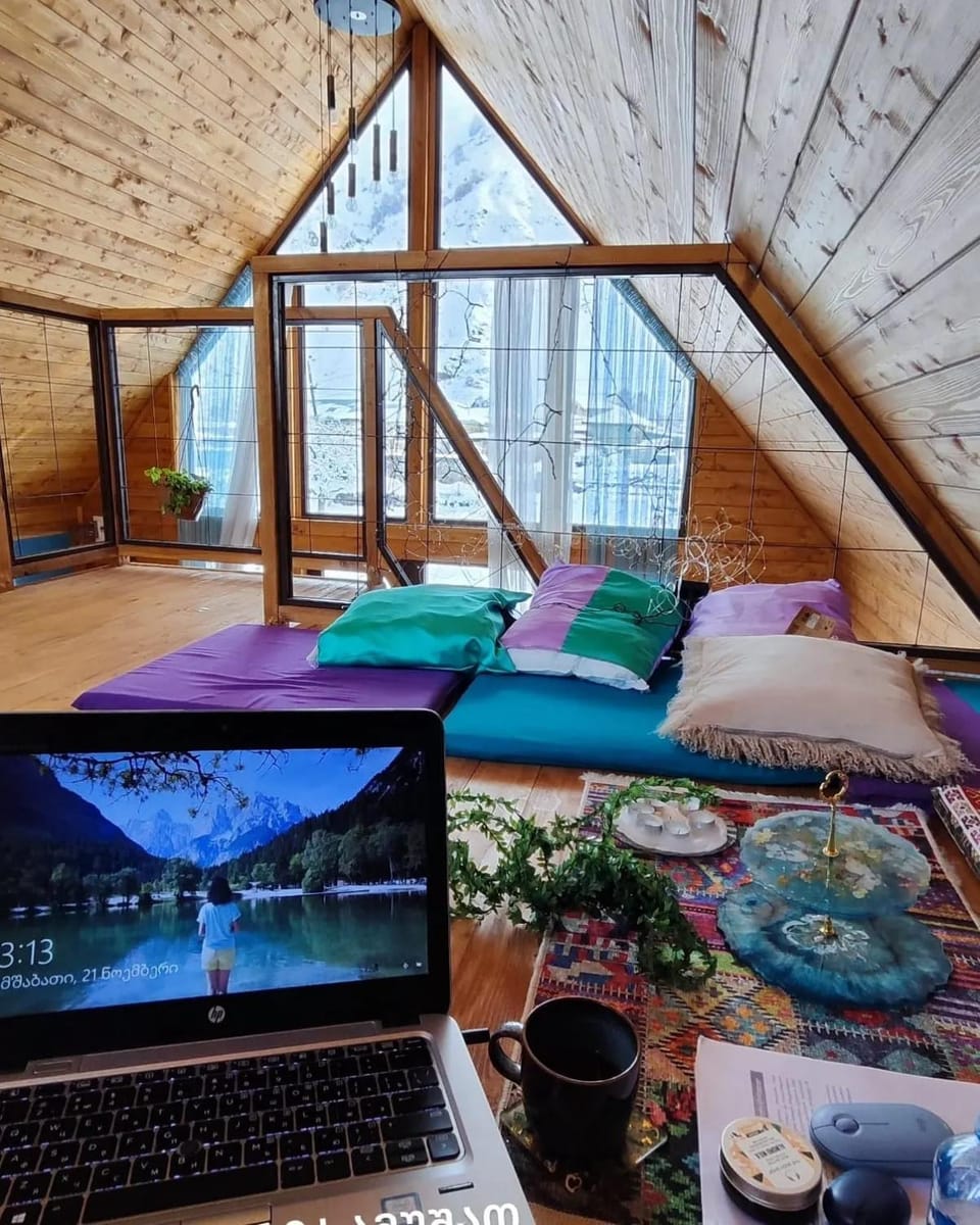 Communal lounge/ TV room, Bed, Living room, Seating area