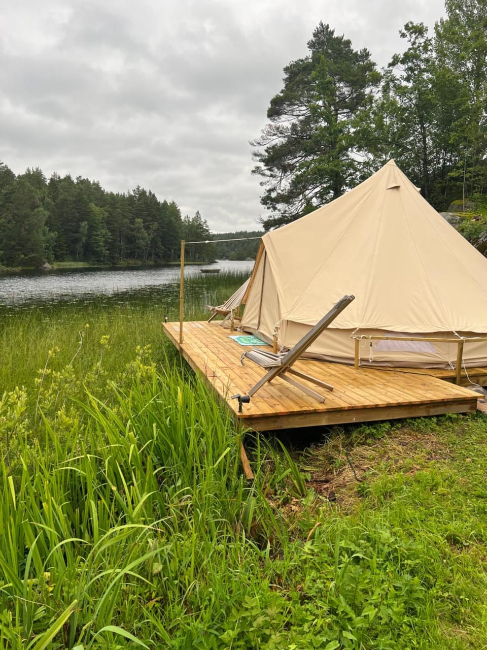 Hommen Gård Glamping Luxury tent in Norway