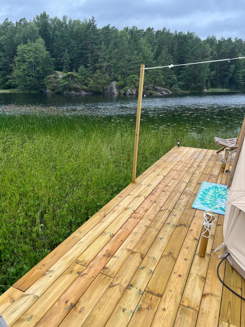 Hommen Gård Glamping Luxury tent in Norway
