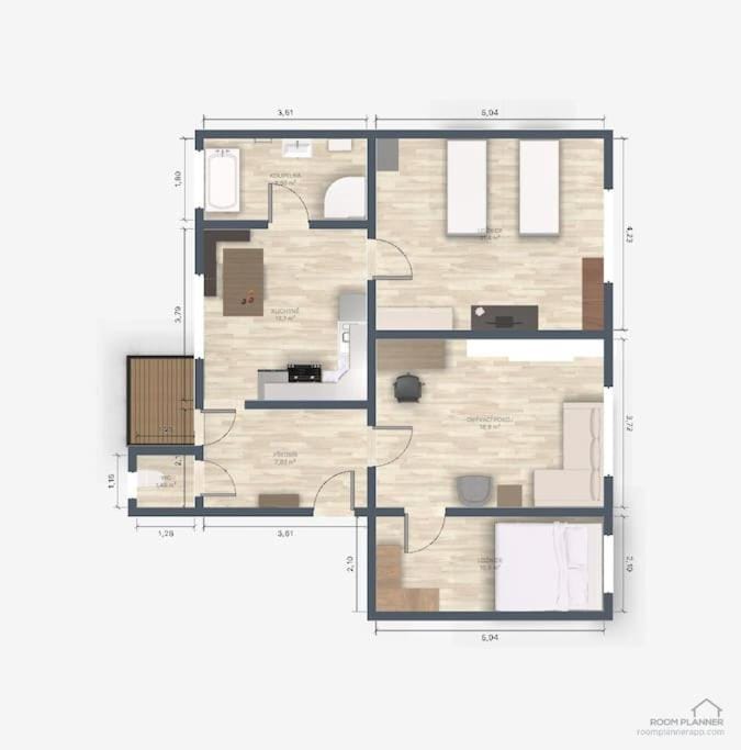 Apartmán POD LAMPOU Apartment in Czechia