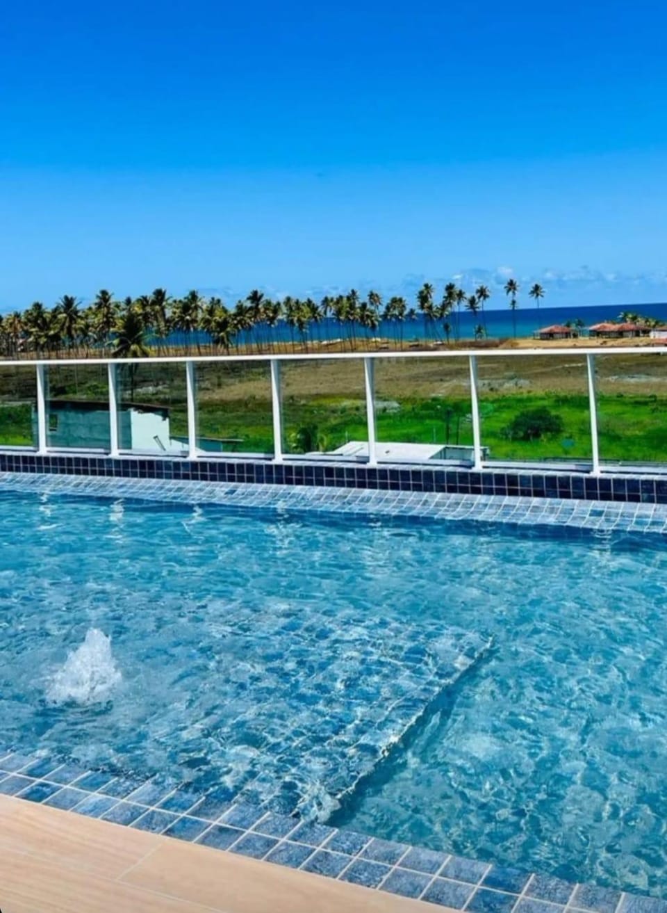 Natural landscape, Pool view, Sea view, Swimming pool
